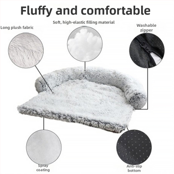 Tvornica izravno opskrbljuje plišani jastuk za pse, kućicu za mačke, plišani jastuk, Amazon eksplozija, kućica za kućne ljubimce, sofa za pranje, neklizajuća