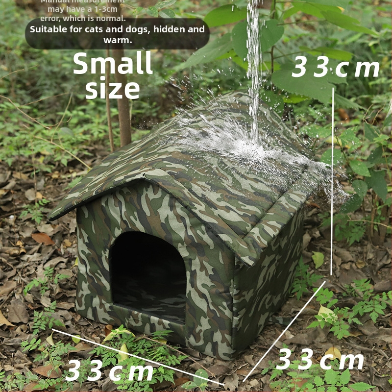 Izravna tvornička isporuka zimskih gnijezda za mačke, vanjska gnijezda za napuštene mačke i pse, uklonjiva i periva, jednodijelna dropshipping, ekskluzivna gnijezda za mačke preko granice