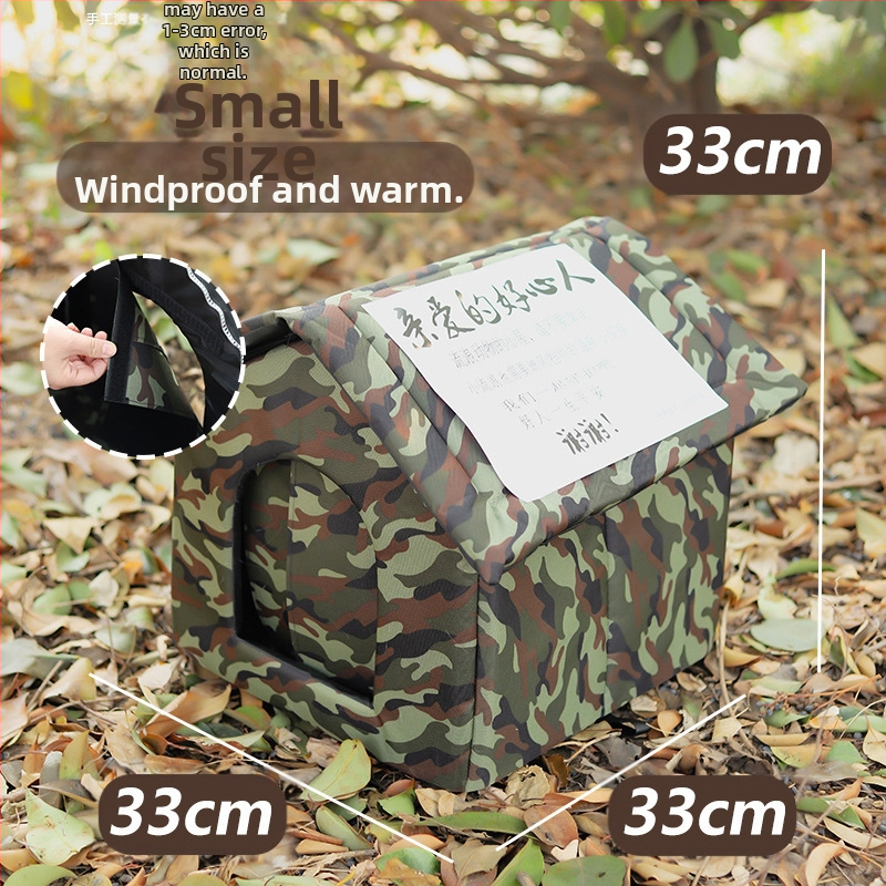 Izravna tvornička isporuka zimskih gnijezda za mačke, vanjska gnijezda za napuštene mačke i pse, uklonjiva i periva, jednodijelna dropshipping, ekskluzivna gnijezda za mačke preko granice