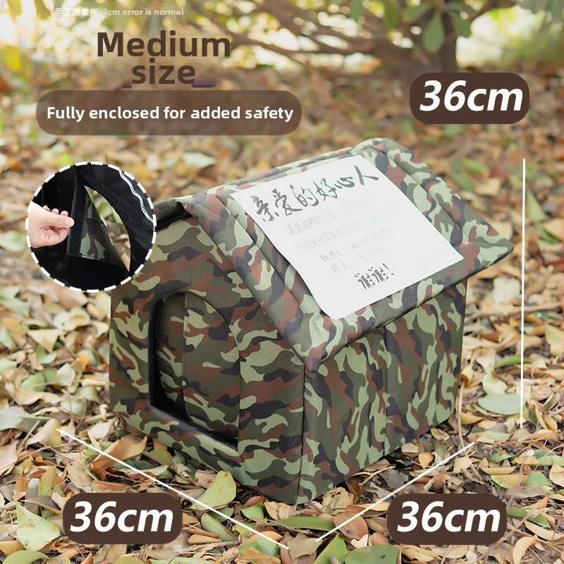 Izravna tvornička isporuka zimskih gnijezda za mačke, vanjska gnijezda za napuštene mačke i pse, uklonjiva i periva, jednodijelna dropshipping, ekskluzivna gnijezda za mačke preko granice