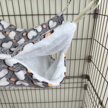 Τσάντα μελιού με μύγα, ζεστή αιώρα διπλής στρώσης από φανέλα, τριών στρώσεων, κρεμαστός υπνόσακος για μικρά κατοικίδια, διασυνοριακός, είδη κατοικίδιων, χάμστερ