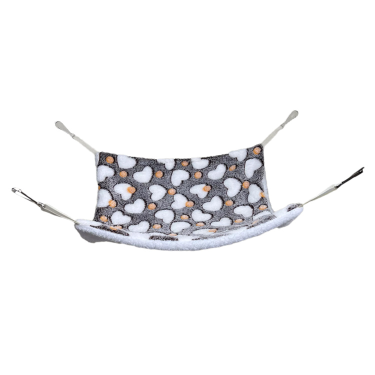 Honey Bag Shrew Warm Double-Layer Flanel Hammock Trojvrstvový Malý Domáci Zvierací Spací Vak Cezhraničný Závesný Veverička Spací Vak Chovateľské potreby Škrečok