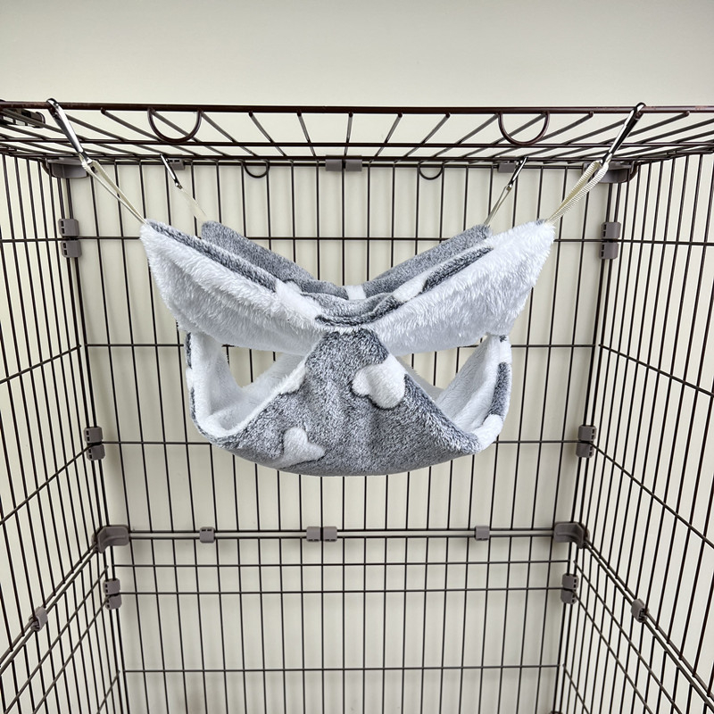 Honey Bag Shrew Warm Double-Layer Flanel Hammock Trojvrstvový Malý Domáci Zvierací Spací Vak Cezhraničný Závesný Veverička Spací Vak Chovateľské potreby Škrečok