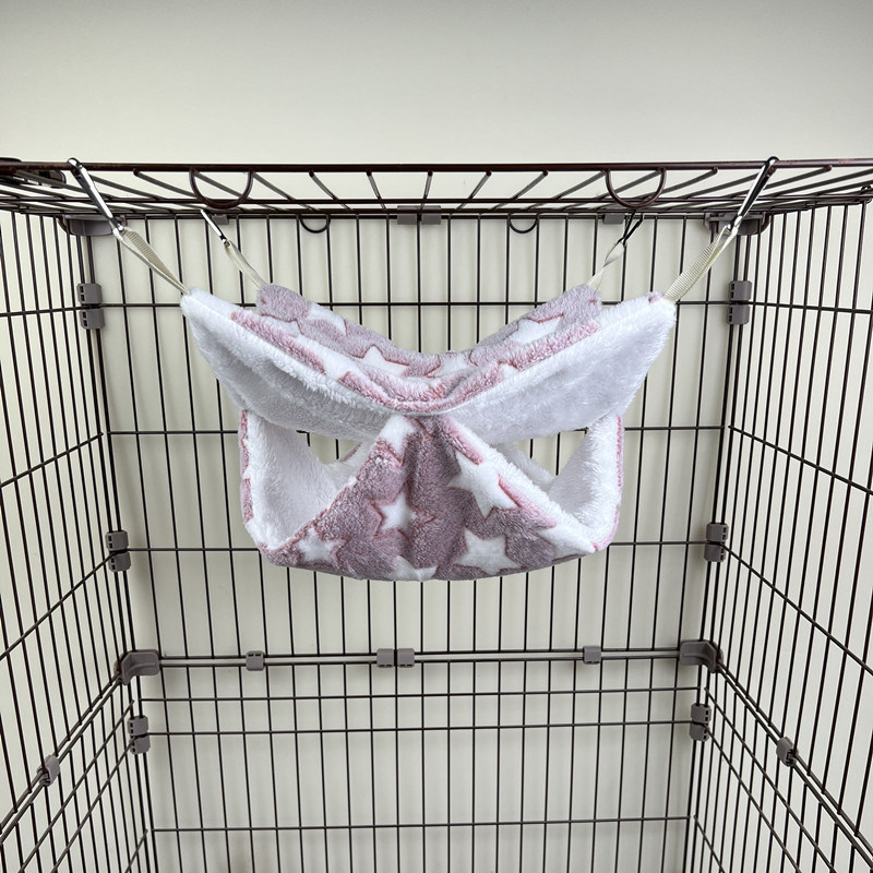 Honey Bag Shrew Warm Double-Layer Flanel Hammock Trojvrstvový Malý Domáci Zvierací Spací Vak Cezhraničný Závesný Veverička Spací Vak Chovateľské potreby Škrečok