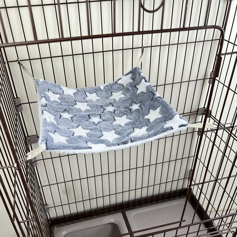 Honey Bag Shrew Warm Double-Layer Flanel Hammock Trojvrstvový Malý Domáci Zvierací Spací Vak Cezhraničný Závesný Veverička Spací Vak Chovateľské potreby Škrečok