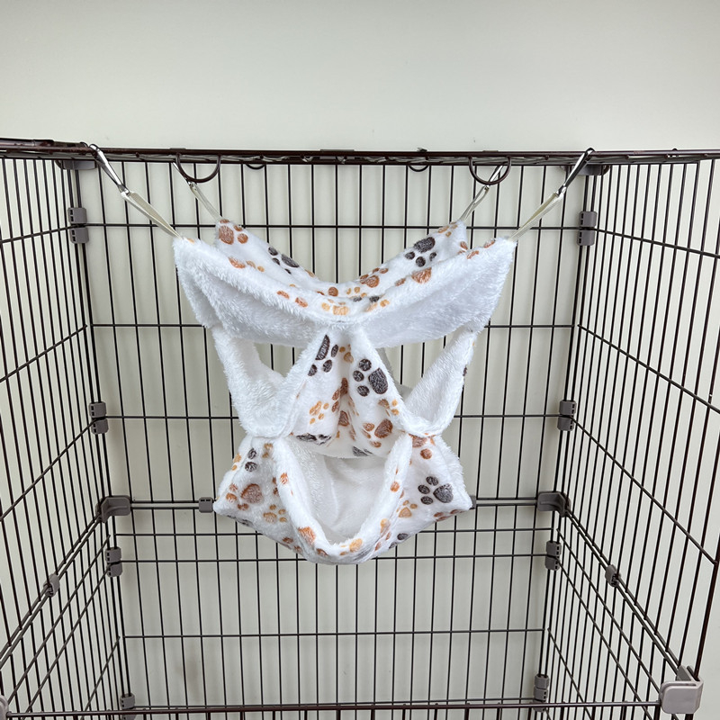 Honey Bag Shrew Warm Double-Layer Flanel Hammock Trojvrstvový Malý Domáci Zvierací Spací Vak Cezhraničný Závesný Veverička Spací Vak Chovateľské potreby Škrečok