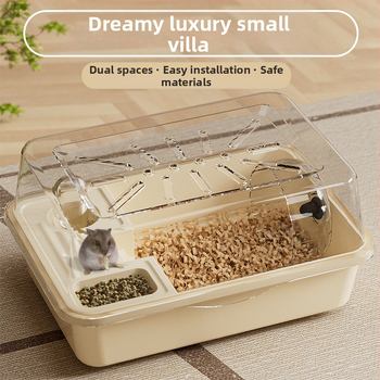 žiurkėnų narvas „Golden Bear“ didelis žiurkėnų prieglobsčio namas super pigus žiurkėnų narvas super didelė vila