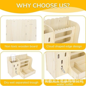 Medinis žolės stovas augintiniams, triušio, Totoro, jūrų kiaulytės, daugiafunkcis virdulys, valgymo dubuo, žolės stovas, reikmenys