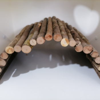 Χάμστερ Σκαντζόχοιρος Χρυσή Μεταξωτή Αρκούδα Ινδικό Χοιρίδιο Totoro Μικρό Παιχνίδι Χονδρικής Προϊόντα Τοπίου Διαχωριστικό Διαφυγής Σκάλα Ξύλινο Φράχτη