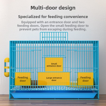 Κλουβί κουνελιού Πολύ μεγάλο εσωτερικό κλουβί κουνελιού με τουαλέτα, κλουβί για ινδικά χοιρίδια, κρυπτογραφημένο πτυσσόμενο κουνελόσπιτο