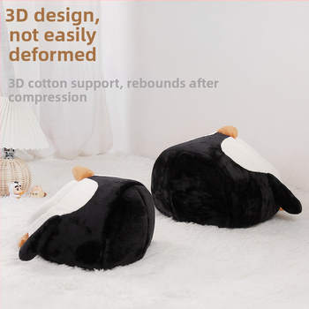 Zhen κατοικίδιο φωλιά εργοστάσιο jizai ημι-κλειστή φωλιά ιπτάμενος σκίουρος ινδικό χοιρίδιο ζεστό κατοικίδιο φωλιά χειμώνα πιγκουίνος πυκνή φωλιά βαμβακιού