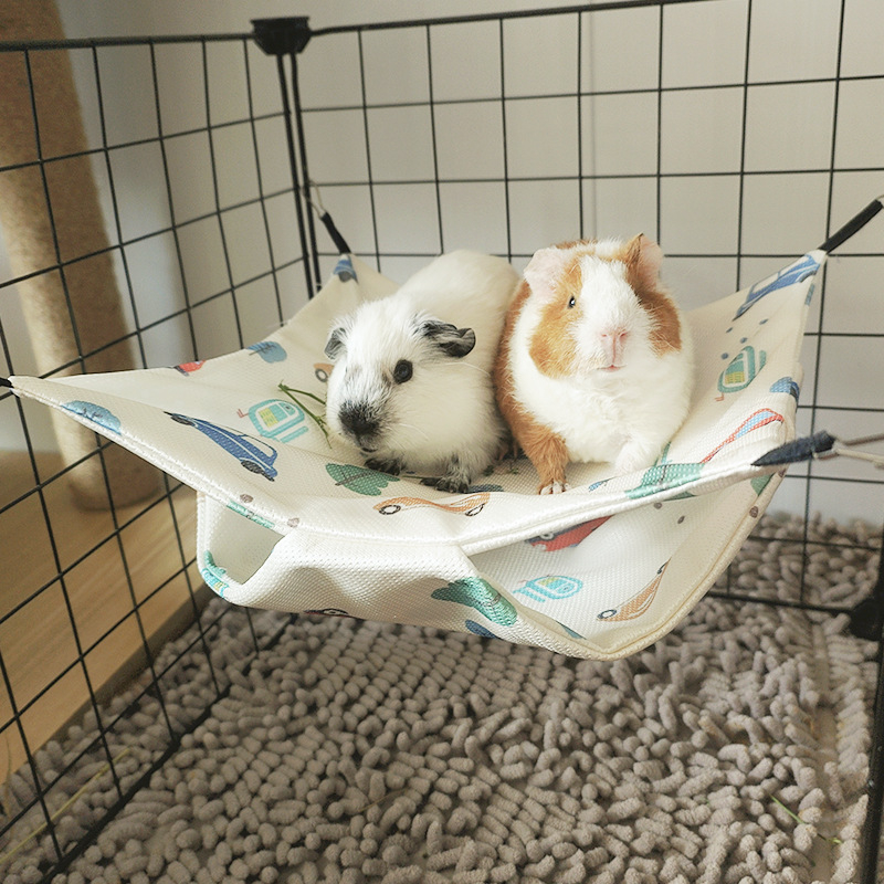 Prekogranična vreća za spavanje za kućne ljubimce, tvor, zamorac, ljetna viseća vreća za spavanje, hrčak, vreća s medom, Glak, vjeverica, dvoslojna viseća mreža od ledene svile