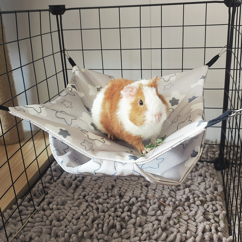 Prekogranična vreća za spavanje za kućne ljubimce, tvor, zamorac, ljetna viseća vreća za spavanje, hrčak, vreća s medom, Glak, vjeverica, dvoslojna viseća mreža od ledene svile