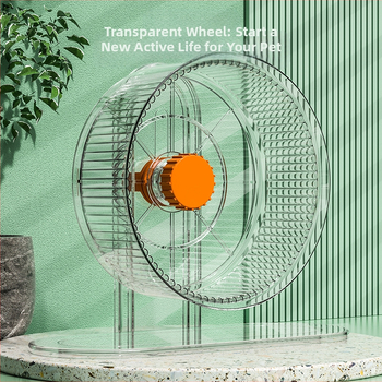 Žiurkėno laikiklis, bėgimo ratas, auksinis lokys, praplatintas ir ypač didelis žiurkėno žaislinis bėgimo ratas, dvigubas guolis, reguliuojamo aukščio, naminių gyvūnėlių reikmenys