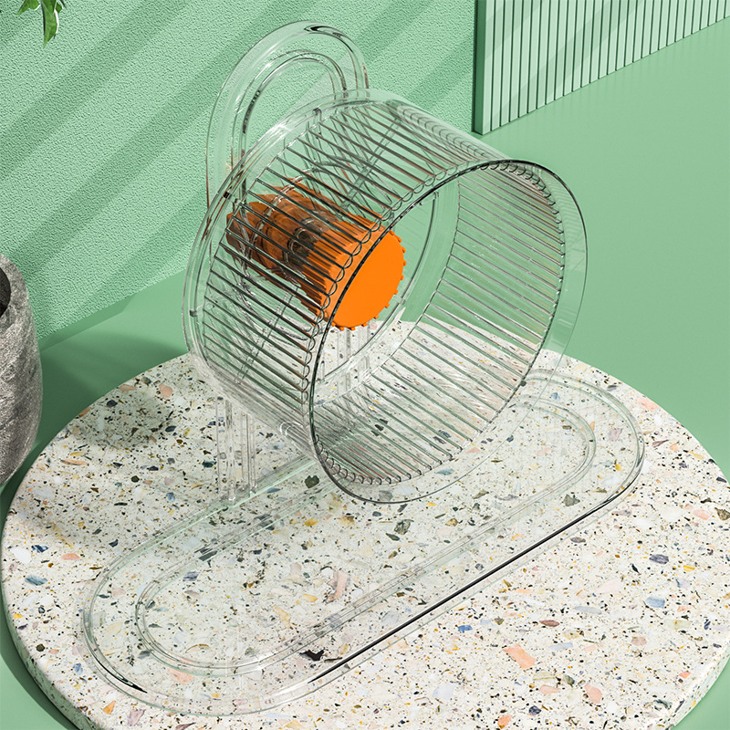 Žiurkėno laikiklis, bėgimo ratas, auksinis lokys, praplatintas ir ypač didelis žiurkėno žaislinis bėgimo ratas, dvigubas guolis, reguliuojamo aukščio, naminių gyvūnėlių reikmenys