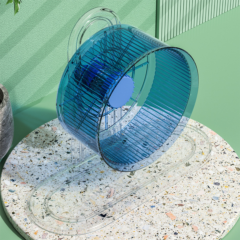 Žiurkėno laikiklis, bėgimo ratas, auksinis lokys, praplatintas ir ypač didelis žiurkėno žaislinis bėgimo ratas, dvigubas guolis, reguliuojamo aukščio, naminių gyvūnėlių reikmenys