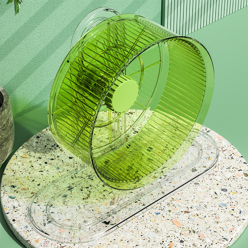 Žiurkėno laikiklis, bėgimo ratas, auksinis lokys, praplatintas ir ypač didelis žiurkėno žaislinis bėgimo ratas, dvigubas guolis, reguliuojamo aukščio, naminių gyvūnėlių reikmenys