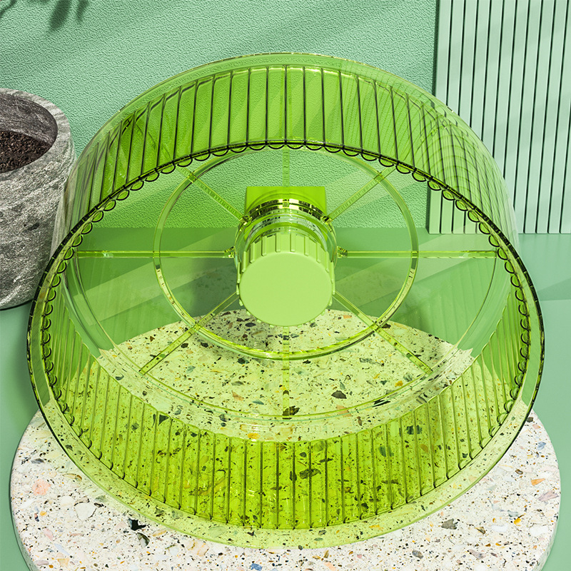 Žiurkėno laikiklis, bėgimo ratas, auksinis lokys, praplatintas ir ypač didelis žiurkėno žaislinis bėgimo ratas, dvigubas guolis, reguliuojamo aukščio, naminių gyvūnėlių reikmenys