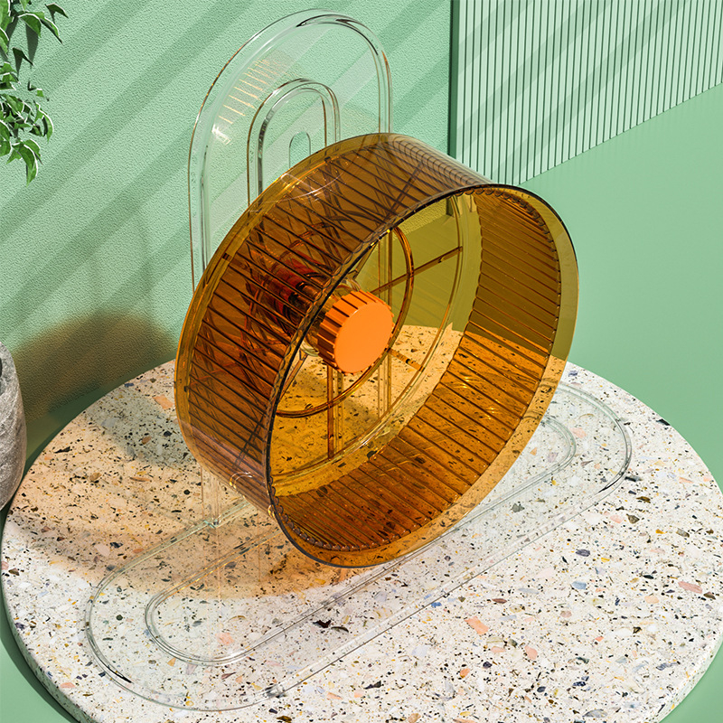 Žiurkėno laikiklis, bėgimo ratas, auksinis lokys, praplatintas ir ypač didelis žiurkėno žaislinis bėgimo ratas, dvigubas guolis, reguliuojamo aukščio, naminių gyvūnėlių reikmenys