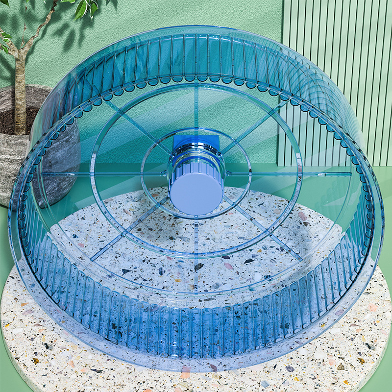 Žiurkėno laikiklis, bėgimo ratas, auksinis lokys, praplatintas ir ypač didelis žiurkėno žaislinis bėgimo ratas, dvigubas guolis, reguliuojamo aukščio, naminių gyvūnėlių reikmenys