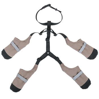 Naminių gyvūnėlių šunų batai, apsaugantys nuo purvo, apsaugantys nuo kritimo, dirželiai, šilti auksaspalvio retriverio šunų batai, naminių gyvūnėlių reikmenys, apsaugantys nuo purvo išeinant į lauką