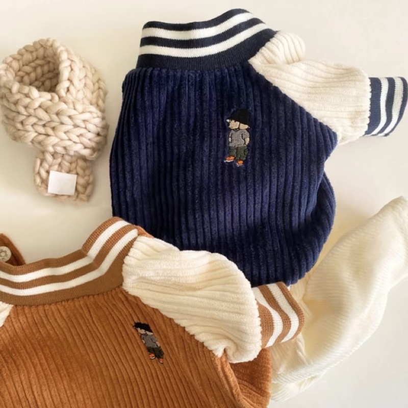 Jope Bixiong koera pesapalliülikond väikesele koerale, kassile, bomei, Korea sügis- ja talvekaru, soojad riided