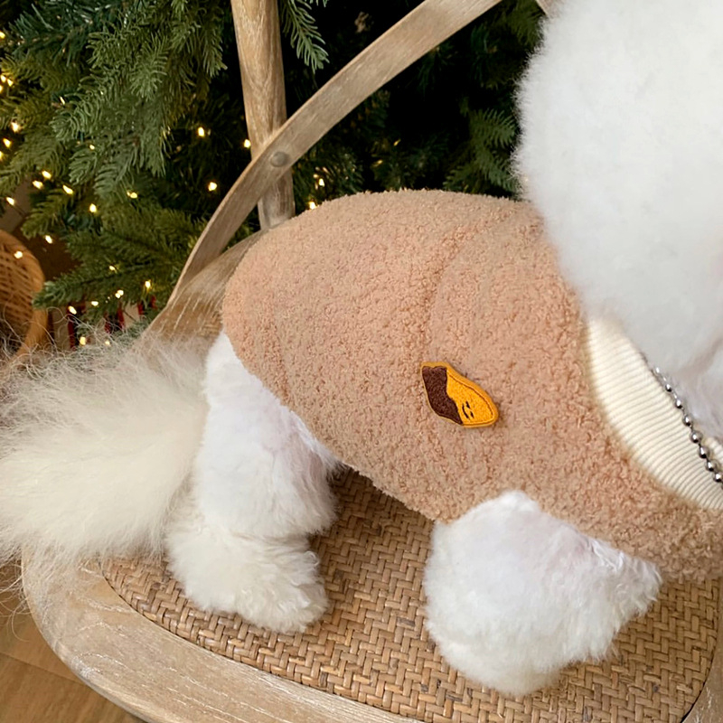 Jope Bixiong koera pesapalliülikond väikesele koerale, kassile, bomei, Korea sügis- ja talvekaru, soojad riided