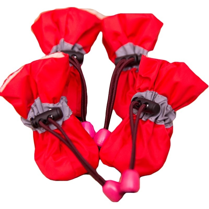 Šuniuko bateliai minkštu padu, šuniuko bateliai mažyliams, neslystantys augintinio batų užvalkalai, sustorinti šilti meškiuko šuns pėdų užvalkalai