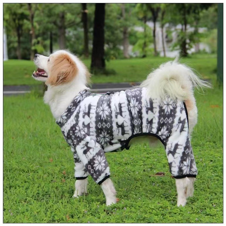 Зимни дрехи за кучета с трансгранична покривка, удебелено топло памучно палто за малки и средни кучета, дрехи за кучета с четири крака, дрехи за домашни любимци, Tragable