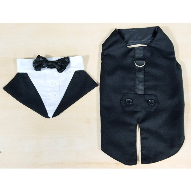 Odjeća za pse, smoking za štence, vjenčanica, odijelo za kućne ljubimce, medvjedić, odjeća za male pse, odjeća za kućne ljubimce, odjeća za prekogranične veze