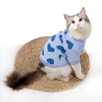 Нови пролетни есенни зимни модни маркови вълнени пуловери, дрехи за кучета и котки, топли ежедневни дрехи, фабрични дрехи за домашни любимци