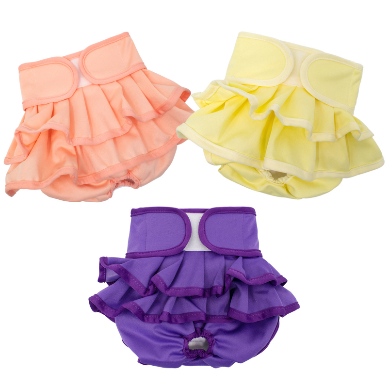 Πάνες για σκύλους με ισχυρή απορρόφηση νερού, επαναχρησιμοποιούμενες πάνες για σκύλους με στεγανές πάνες για κουτάβια, κατάλληλες για μέγεθος