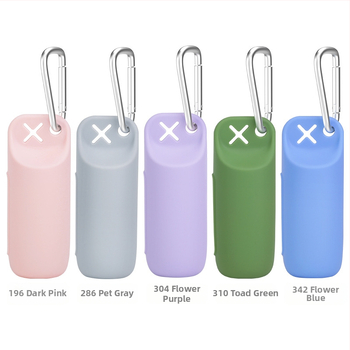 Кутия за съхранение на кучешки акане в джоб за домашни любимци, джоб за кучета, безплатен висящ пръстен, 2 в 1, преносима чанта за съхранение на кучешки акане