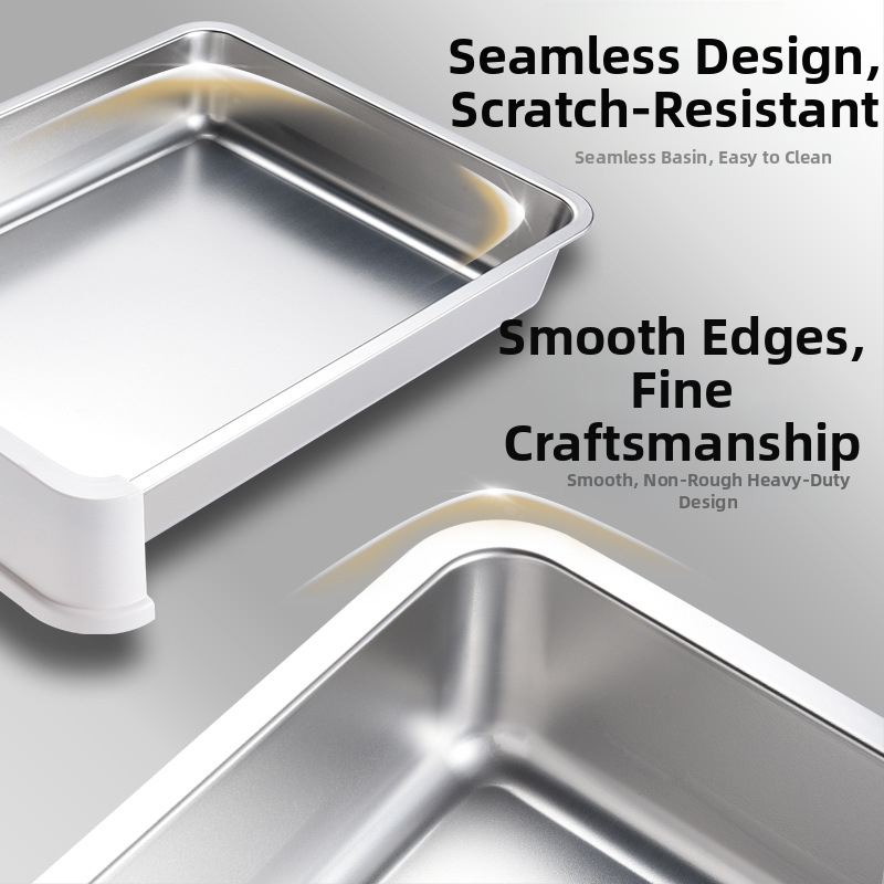 Skladacia mačacia toaleta z nehrdzavejúcej ocele s otváraním dopredu a hore, odolná voči striekajúcej vode, plne uzavretá, veľká zásuvková toaleta