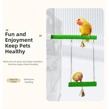 Αξεσουάρ παιχνιδιών πουλιών παιωνία παπαγάλος xuanfeng μασίφ ξύλινος σταθμός στύλος κούνιας παιχνίδι λείανσης φραγκοσυκιές ξύλο τέφρας κούνια σταθμός στύλος