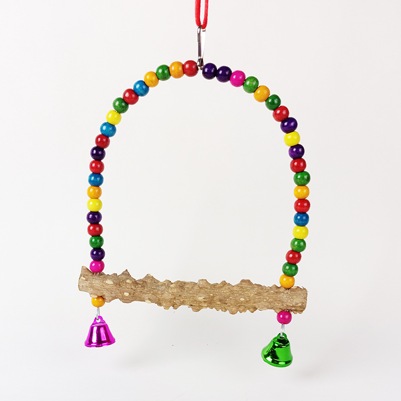 Αξεσουάρ παιχνιδιών πουλιών παιωνία παπαγάλος xuanfeng μασίφ ξύλινος σταθμός στύλος κούνιας παιχνίδι λείανσης φραγκοσυκιές ξύλο τέφρας κούνια σταθμός στύλος