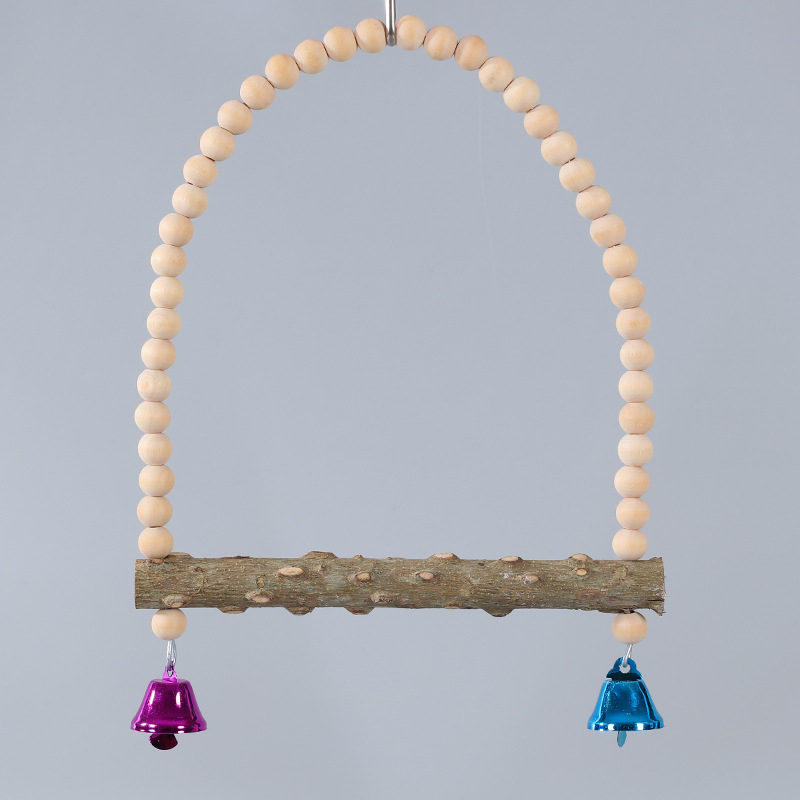 Αξεσουάρ παιχνιδιών πουλιών παιωνία παπαγάλος xuanfeng μασίφ ξύλινος σταθμός στύλος κούνιας παιχνίδι λείανσης φραγκοσυκιές ξύλο τέφρας κούνια σταθμός στύλος