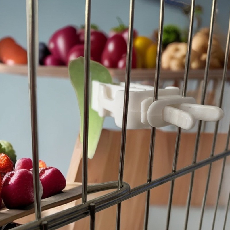 Cezhraničný horúci výpredaj Vtáčia svorka na zeleninu Vtáčia svorka na ovocie Krabička na palec Vtáčia vidlička na ovocie Vtáčie riady na krmivo pre vtáky Príslušenstvo