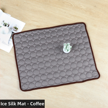 Ледена копринена постелка за домашни любимци Лятна хладна постелка за кучета Постелка за котки и кучета за диван Хладна постелка за кучета Постелка за котки и кучета Ледена постелка за домашни любимци