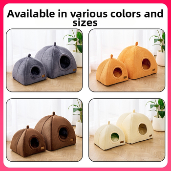 ✅ Γιούρτα για σκύλους, φωλιά κολοκύθας, φωλιά γάτας, κλειστή μικρή φωλιά, κατοικίδιο κουνελιού, φωλιά σκύλου που πλένεται στο πλυντήριο, φωλιά γάτας, άνετη το χειμώνα