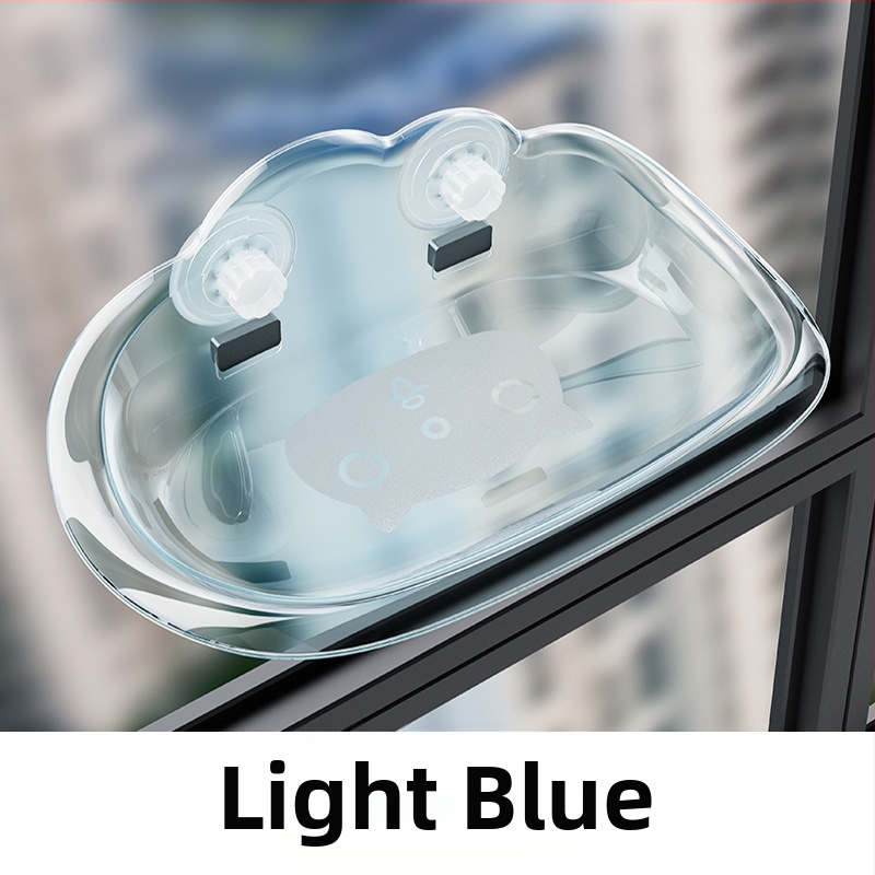 Трансграничен нов котешки хамак с подвижна и миеща се вендуза, котешки хамак с висока товароносимост, стъклен, без пирони, за стенен монтаж на котешко гнездо