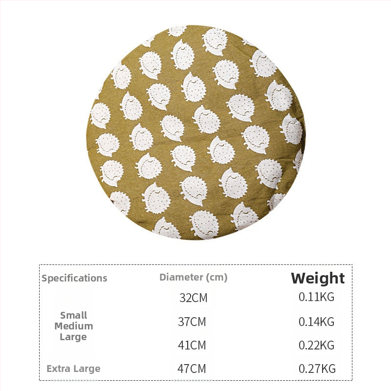 Okruglo gnijezdo za mačke od ratana, ručno pleteno gnijezdo od ratana u japanskom stilu, okrugla prostirka za pse, veleprodaja preko granice