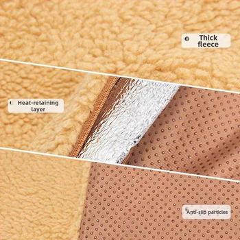 Katės sutirštintas atjungtas savaime šildantis naminių gyvūnėlių savaime šildantis kilimėlis katės lizdui šildyti pastovi temperatūra automatinė izoliacija žiemai