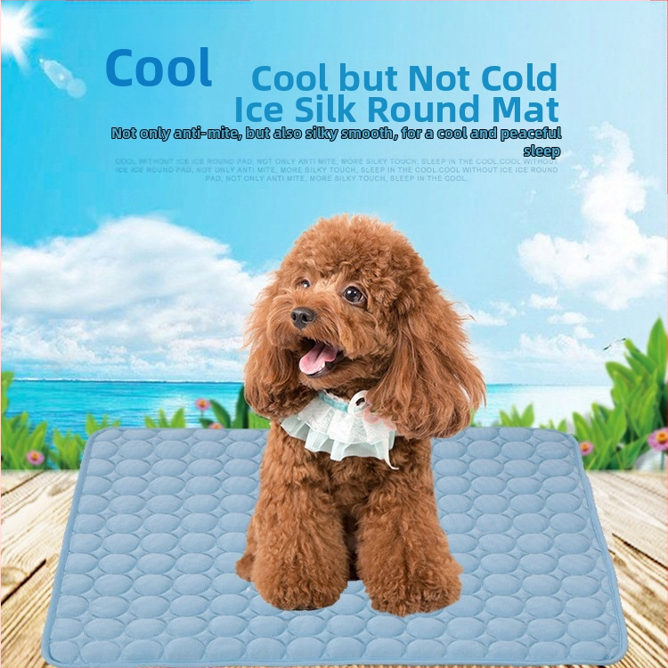 Veľkoobchodná podložka pre domáce zvieratá Ice Silk Pet Pad, podložka pre mačacie hniezdo, podložka pre psov z továrne priamo z generácie vlasov