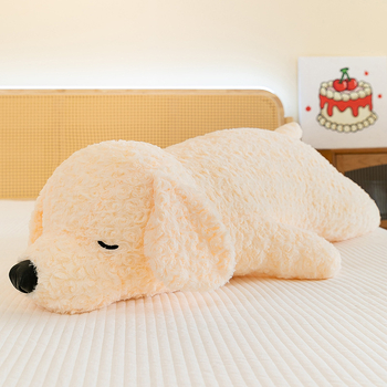 Външна търговия плюшено куче пудел кукла възглавница кученце момиче спяща кукла плюшена играчка на едро