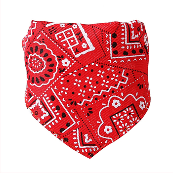 Állítható nyakörv kutyáknak és macskáknak, háromszög mintás, kockás mintával