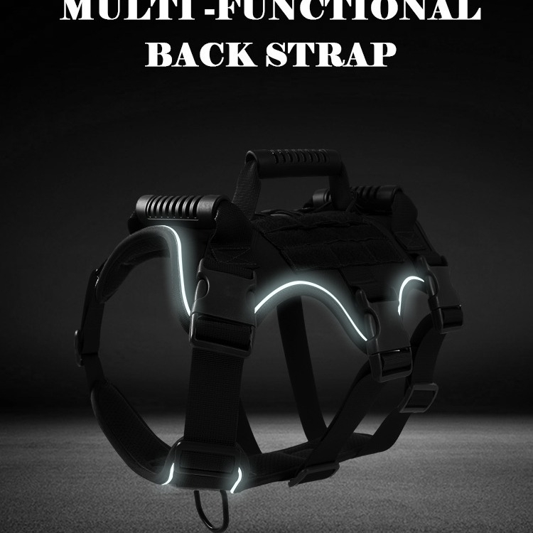 Euroopa ja Ameerika enimmüüdud lemmikloomade taktikalised rakmed, koerte lööke neelavad rakmed, lemmikloomade veojõuga plahvatuskindlad rinnarakmed, tootja otsemüük