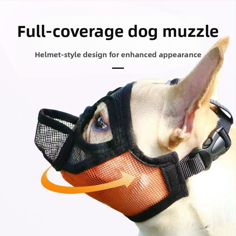 Специална маска Fa Dou, покривало за устата на мечки, против хапане и ядене, маска за кучета Bago, къса косъм за кучета