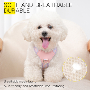 Plahvatuskindel koera veojõuköis, kaelarihmavastane lemmiklooma rinnarihm, väikese koera vestirihm, koera jalutusköis, koerakett