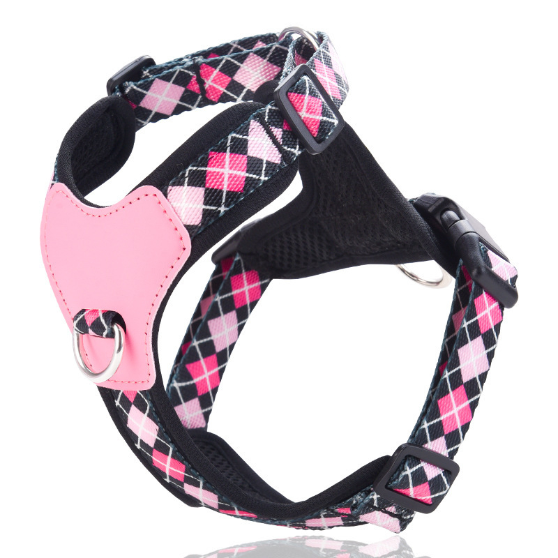 Plahvatuskindel koera veojõuköis, kaelarihmavastane lemmiklooma rinnarihm, väikese koera vestirihm, koera jalutusköis, koerakett